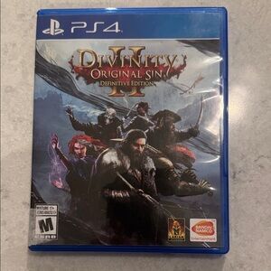 Divinity: Original Sin II Definitive Edition for PS4 - Blue Case